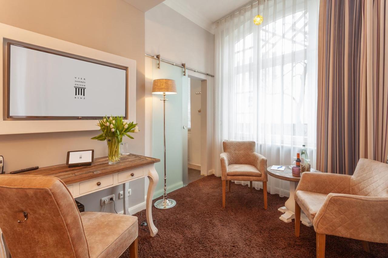 Hotel Vier Jahreszeiten Binz - Adults Only Zewnętrze zdjęcie
