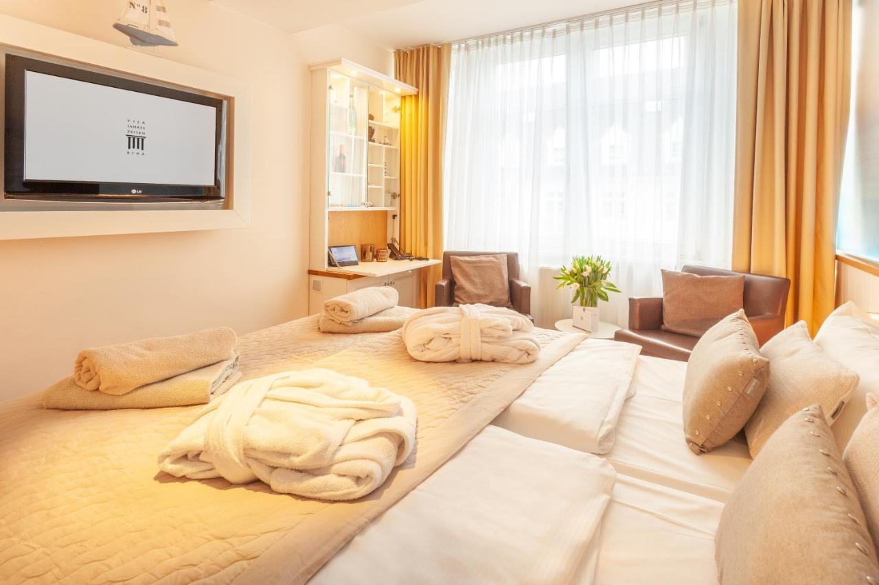 Hotel Vier Jahreszeiten Binz - Adults Only Zewnętrze zdjęcie